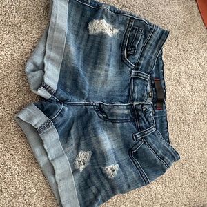 Jean shorts